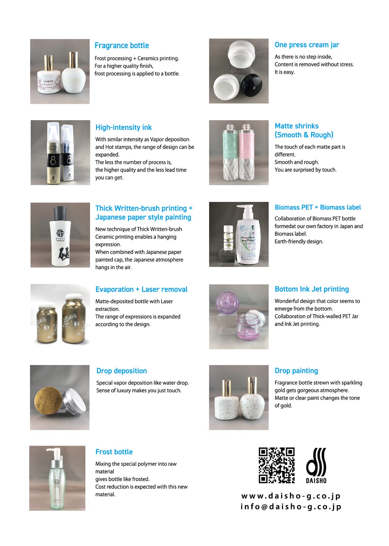 Products information